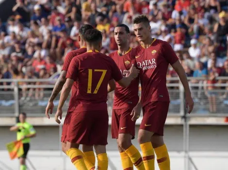 Fue una fiesta: La Roma ganó 9 a 0 un amistoso