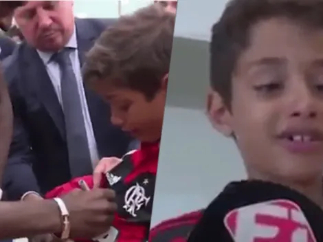 Vinicius y la peor firma de autógrafo de la historia