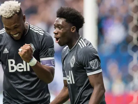 ¡Estás loco, Alphonso Davies!: salió entre dos con un taco y de zurda rompió el arco