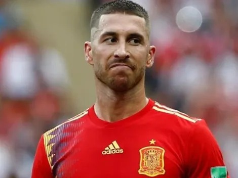 Sergio Ramos ensayó una mortal desde un yate minutos antes de la final del Mundial