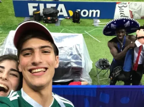 Un sombrero mexicano por la playera del mundial