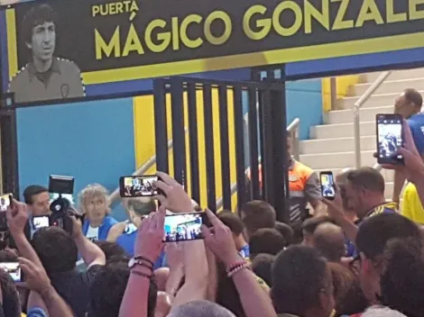 "Mágico" González tuvo una muy sensible despedida de Cádiz