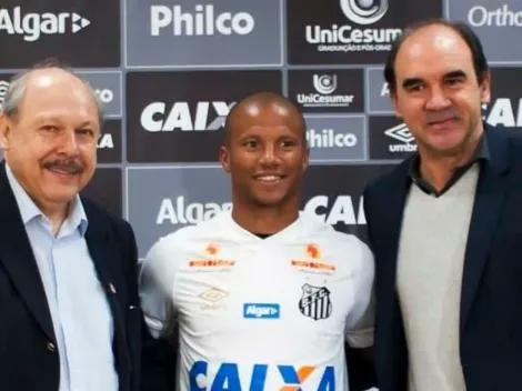 Carlos Sánchez fue oficialmente presentado en el Santos FC