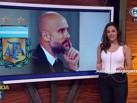 En Fox Sports contaron qué respondió Guardiola por WhatsApp sobre la Selección Argentina