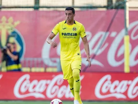 Siempre de cabeza: Funes Mori marcó su primer gol en Villarreal