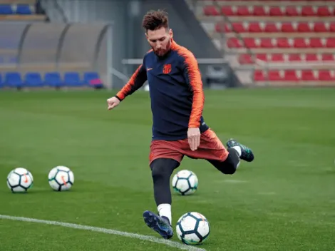 El día de Messi en su vuelta a Barcelona