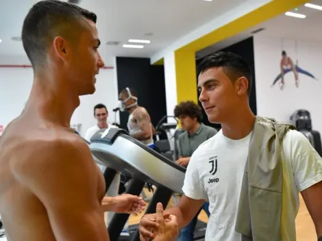 Cristiano Ronaldo ya desafió a Dybala en su primer entrenamiento con la Juventus