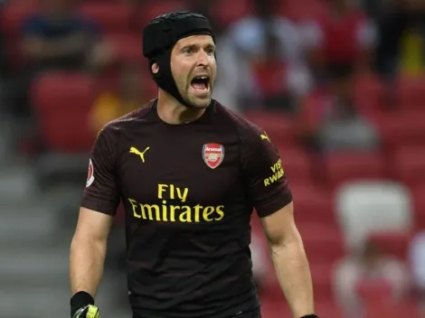 Petr Cech se agigantó ante Morata, quien hace todo para irse de Chelsea