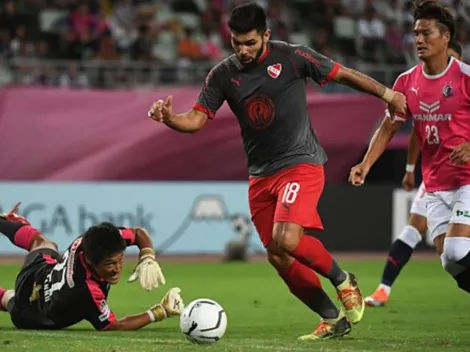 Golazo: Chino Romero eludió al arquero y puso en ventaja a Independiente por la Suruga Bank