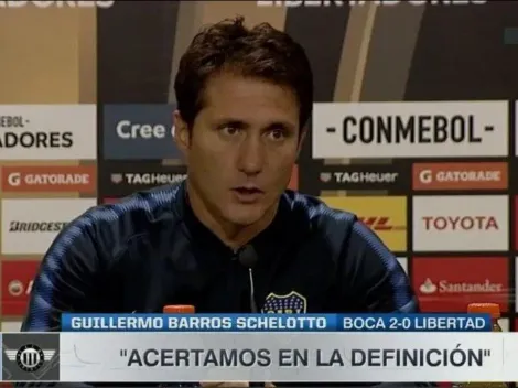 Guillermo Barros Schelotto: "Saqué a Rossi para protegerlo, todos esperaban que se equivoque"