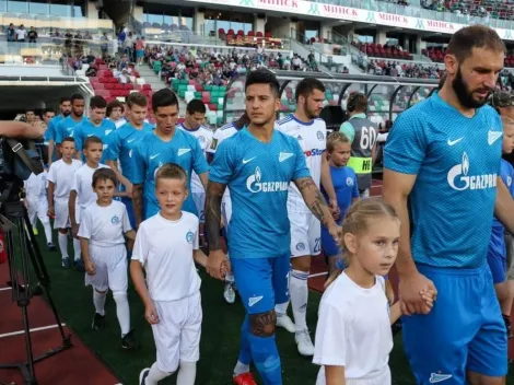 Al Zenit le metieron cuatro y el técnico sacó a los tres argentinos