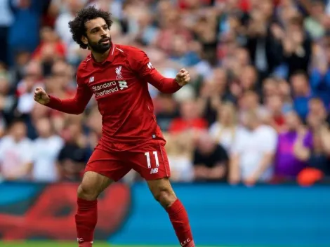 Mo Salah ya celebró su primer gol en la Premier League