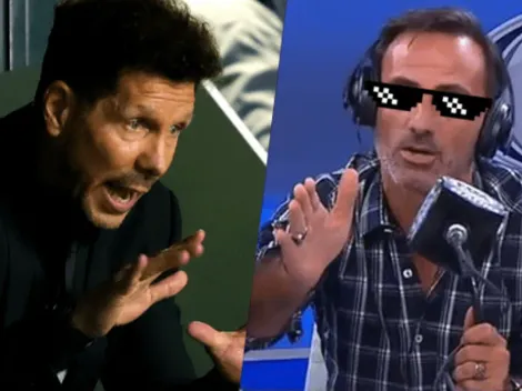 Diego Latorre intentó trollear a Simeone en twitter, ¡pero le salió mal!