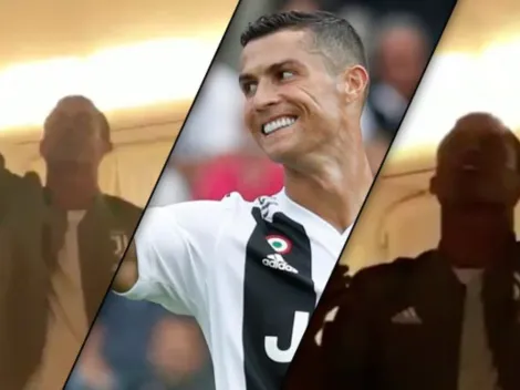 En Juventus a Cristiano lo hicieron cantar y se ganó los aplausos de todos
