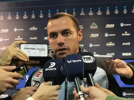 Díaz llegó a Racing y ya le pone los puntos a Centurión: "Tenemos que tener un buen comportamiento como grupo"