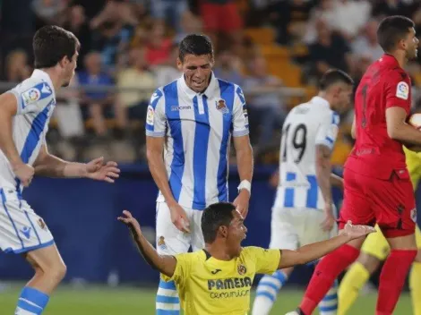 Héctor Moreno le ganó a Miguel Layún en duelo entre la Real Sociedad y Villarreal