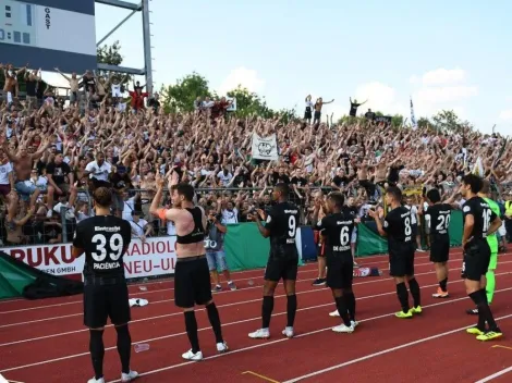 Eintrach Frankfurt de Salcedo eliminado de la Copa Alemana por un club de la cuarta división