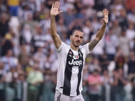 Video: Bonucci le pidió disculpas a la hinchada de la Juventus por irse al Milan