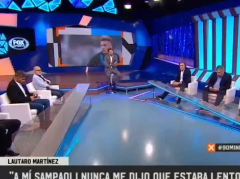 Todo mal este tipo: Sampaoli hasta le hizo bajar el nivel a Lautaro Martínez