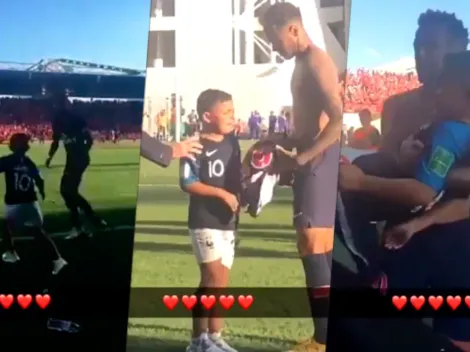 Hasta las lágrimas: hermoso gesto de Neymar con un niño que lo sorprendió