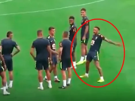 El gesto de Neymar imitando a Cristiano Ronaldo que nadie puede entender