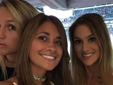 Con un filtro de conejita, Antonella Roccuzzo le deseó un feliz cumple a la novia de Busquets