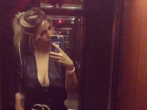 Wanda Nara mostró como fue vestida a alentar a Icardi con la Selección