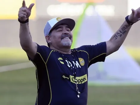 "Eramos todos chicos de 5 años": La admiración de Gaspar Servio de Dorados ante Maradona