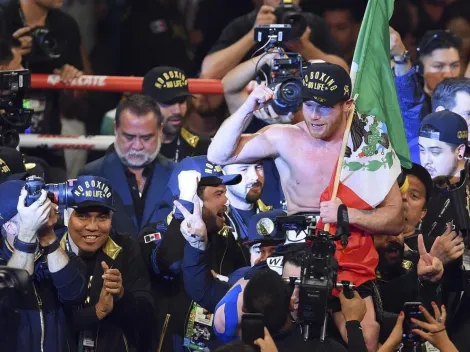 "¡Viva México!": Canelo apuntó a sus detractores tras el triunfo