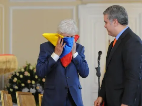 ¡A pura lágrima! Emocionante homenaje del presidente de Colombia a Pékerman