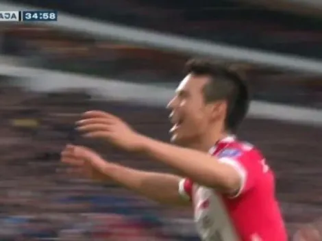 Gol de Chucky Lozano para empezar a demoler al Ajax