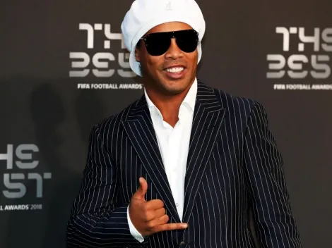 Ronaldinho llegó sin dormir a la gala de The Best y le preguntaron si Neymar podía ser el mejor del mundo