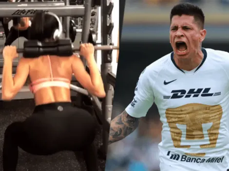 La mujer de Iturbe prendió fuego Instagram con un video en el gimnasio