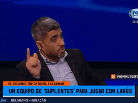 El Negro Bulos se rió de San Lorenzo y los comparó con los suplentes de River