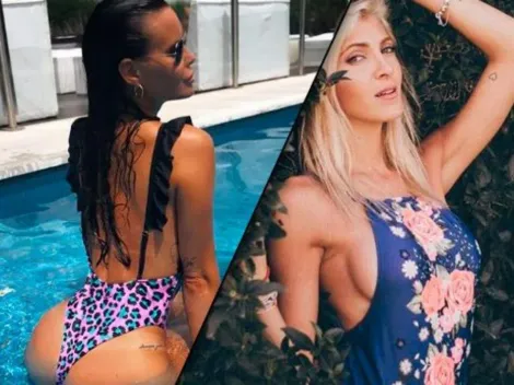 Natalie Weber y Cande Ruggeri se juntaron, metieron escotazo y prendieron fuego Instagram