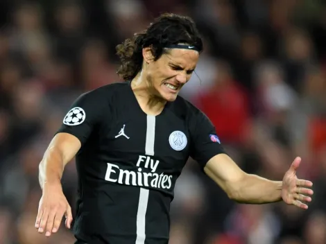 Desde Francia informan que Edinson Cavani está "decepcionado y triste"