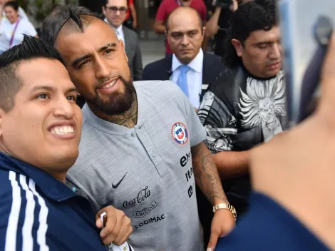 Fiel a su estilo, Vidal ya vive la previa de México - Chile