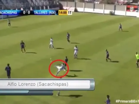 No busquen más: el gol del fin de semana lo hizo Sacachispas