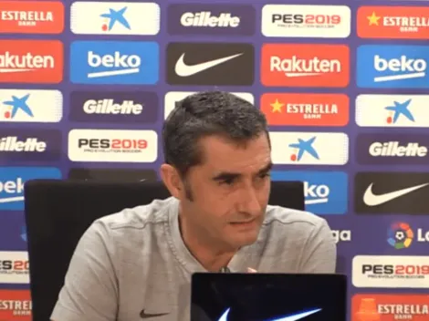 Valverde se refirió a la posible vuelta de Neymar a Barcelona