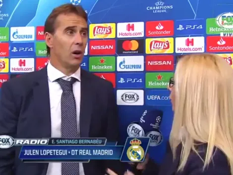 Lopetegui habló de los insultos de la afición del Real Madrid