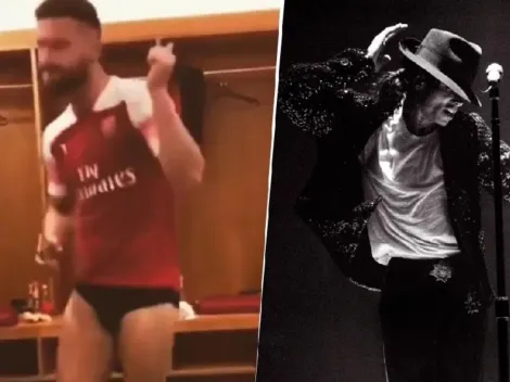 Mustafi estaba tan feliz que bailó como Michael Jackson