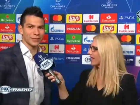 Chucky Lozano feliz tras su primer gol en Champions: "Esto me va a enseñar mucho"