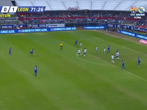 Gol del Cruz Azul: Aldrete pateó desde la casa e hizo explotar el Azteca