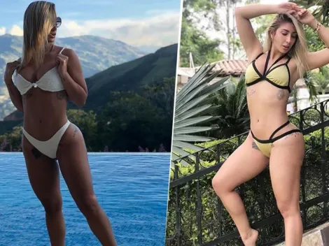 Con una calza enteriza super apretada, Cindy Álvarez García subió cinco videos desde el gimnasio