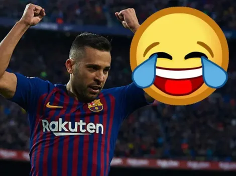 Aunque perdieron por goleada, todo Real Madrid se burla de una declaración de Jordi Alba