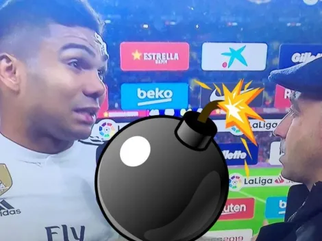 Apenas terminó El Clásico, Casemiro destrozó a todo Real Madrid