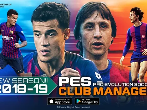 Ya está disponible la actualización de PES Club Manager 2.0