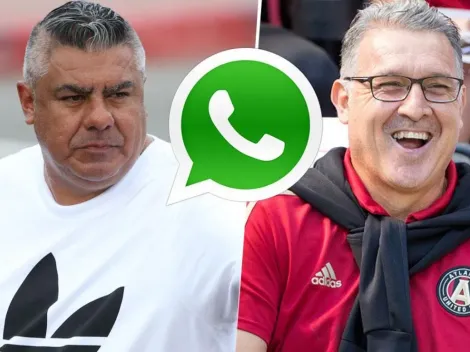 El whatsapp que Chiqui Tapia le mandó a Tata Martino