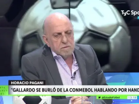 Pagani se puso en modo Boca y pidió sacar a River de la final de la Copa Libertadores