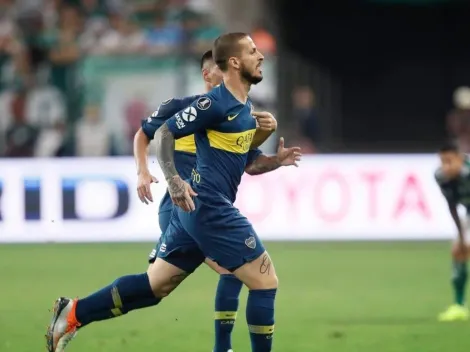 Sos un enfermo, Benedetto: se acomodó y volvió a vacunar a Palmeiras